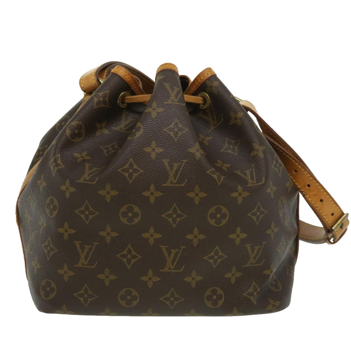LOUIS VUITTON Monogram Petit Noe Shoulder Bag M42226 LV 34791