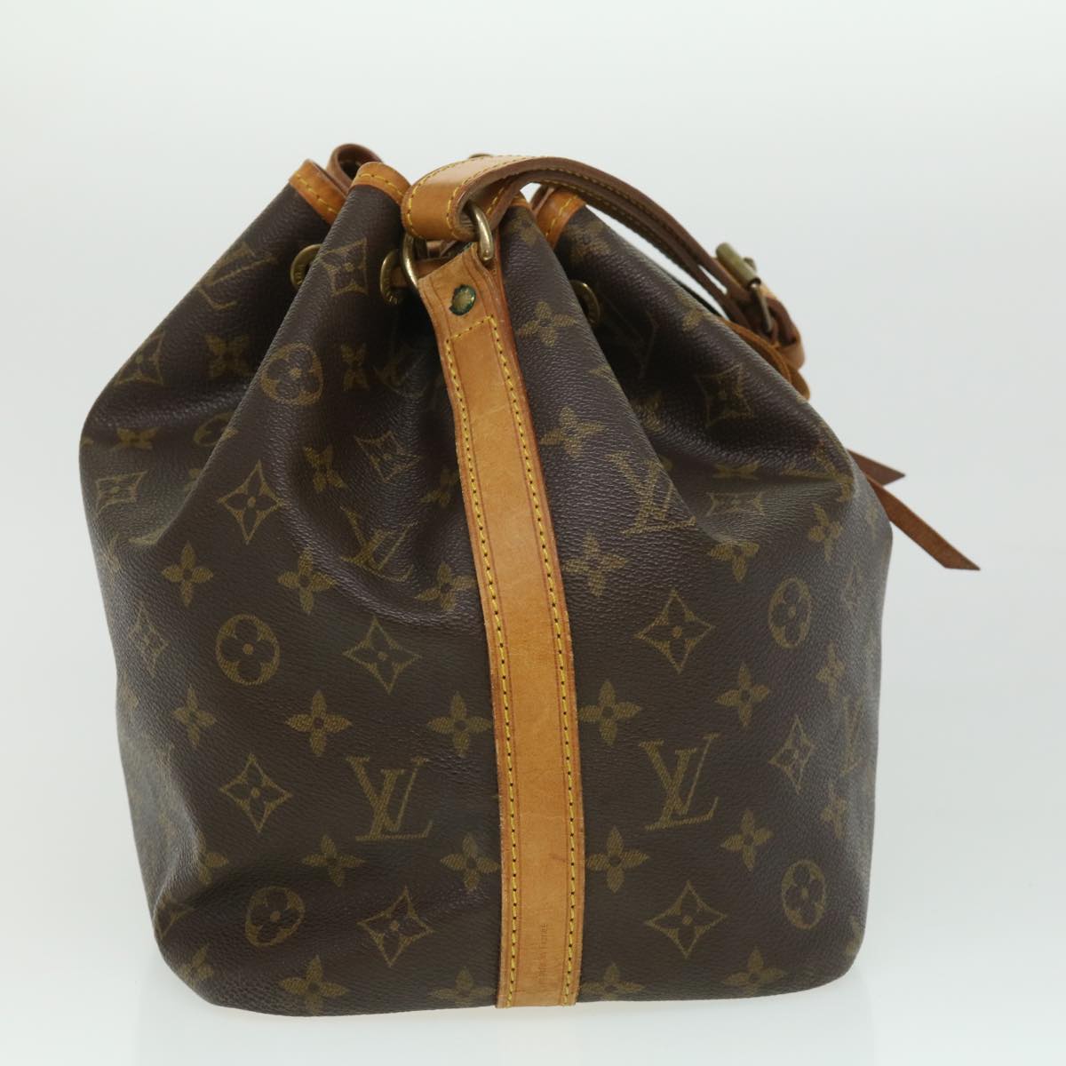 LOUIS VUITTON Monogram Petit Noe Shoulder Bag M42226 LV 34791