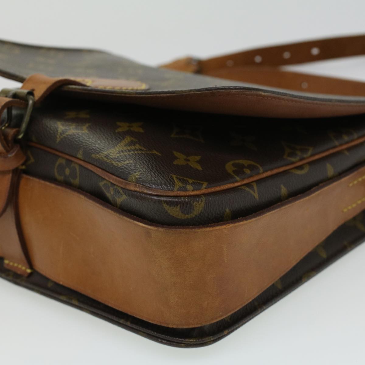 LOUIS VUITTON Monogram Cartouchiere GM Shoulder Bag M51252 LV 34829