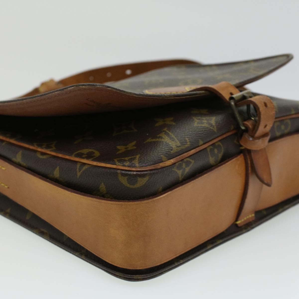 LOUIS VUITTON Monogram Cartouchiere GM Shoulder Bag M51252 LV 34829