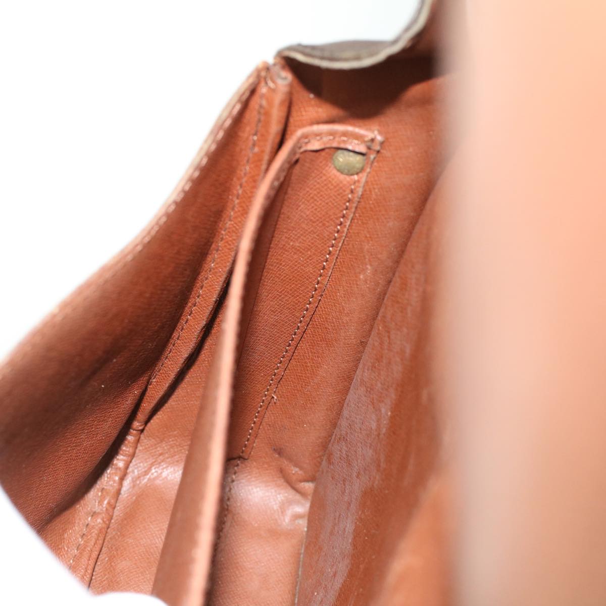 LOUIS VUITTON Monogram Cartouchiere GM Shoulder Bag M51252 LV 34829