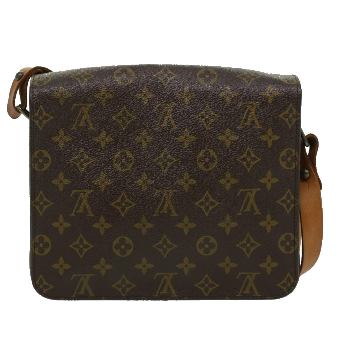 LOUIS VUITTON Monogram Cartouchiere GM Shoulder Bag M51252 LV 34829