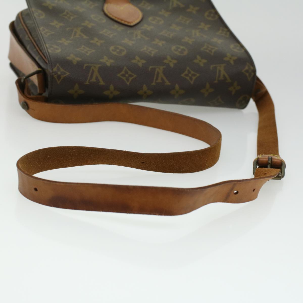 LOUIS VUITTON Monogram Cartouchiere GM Shoulder Bag M51252 LV 34829