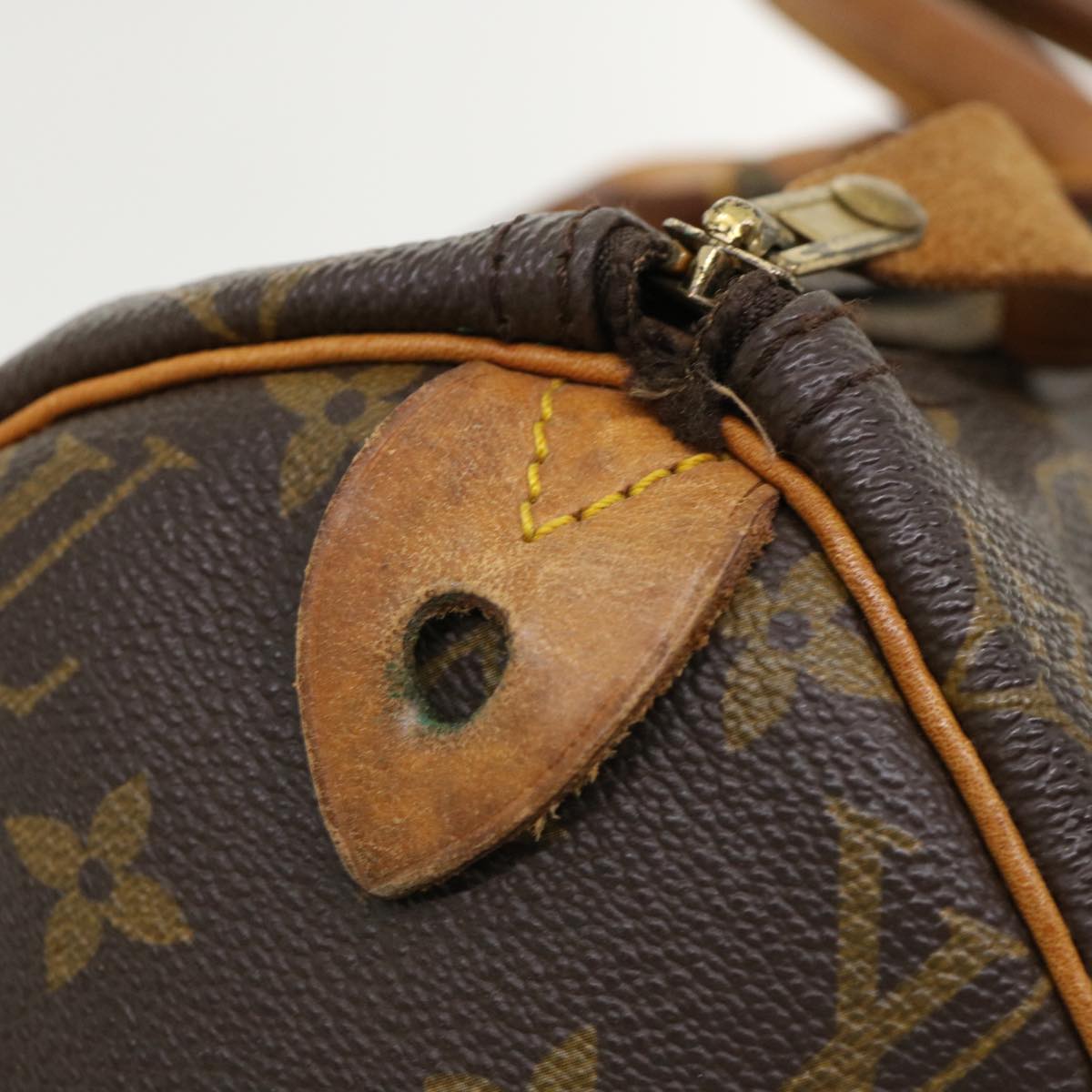 LOUIS VUITTON Monogram Speedy 40 Hand Bag M41522 LV 34833