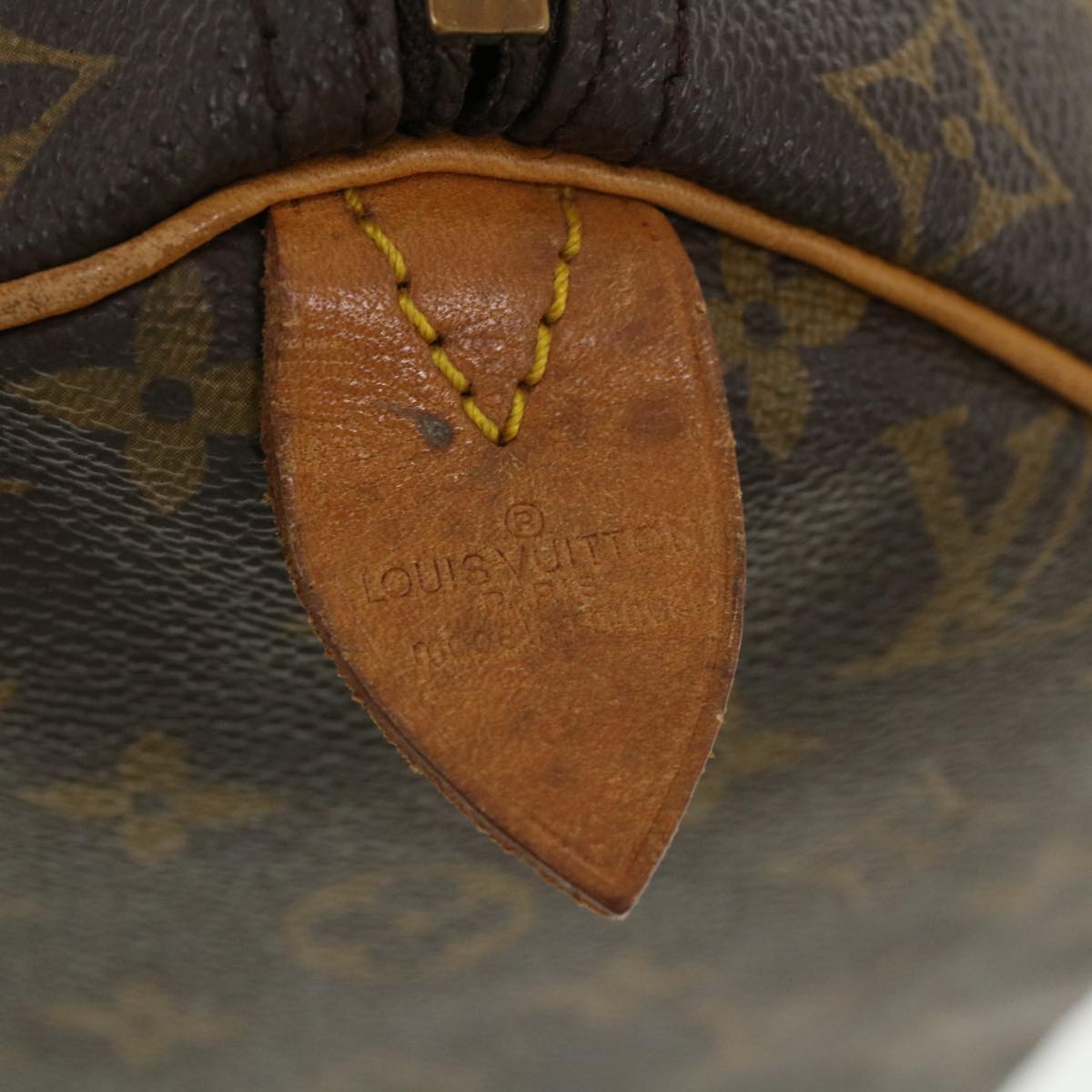 LOUIS VUITTON Monogram Speedy 40 Hand Bag M41522 LV 34833