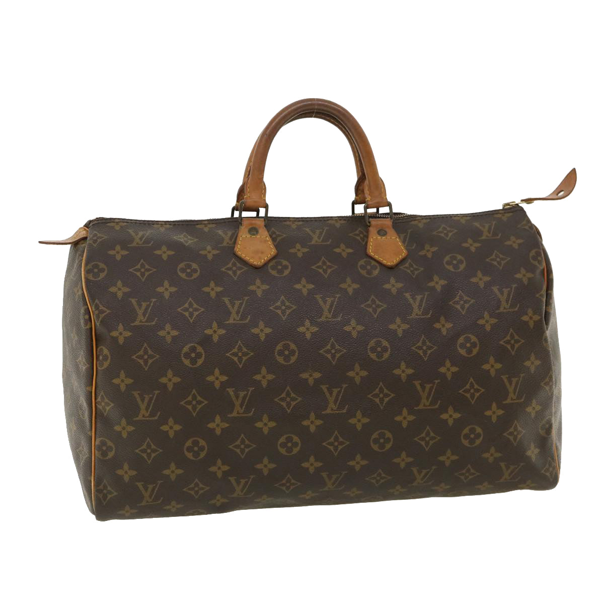 LOUIS VUITTON Monogram Speedy 40 Hand Bag M41522 LV 34833