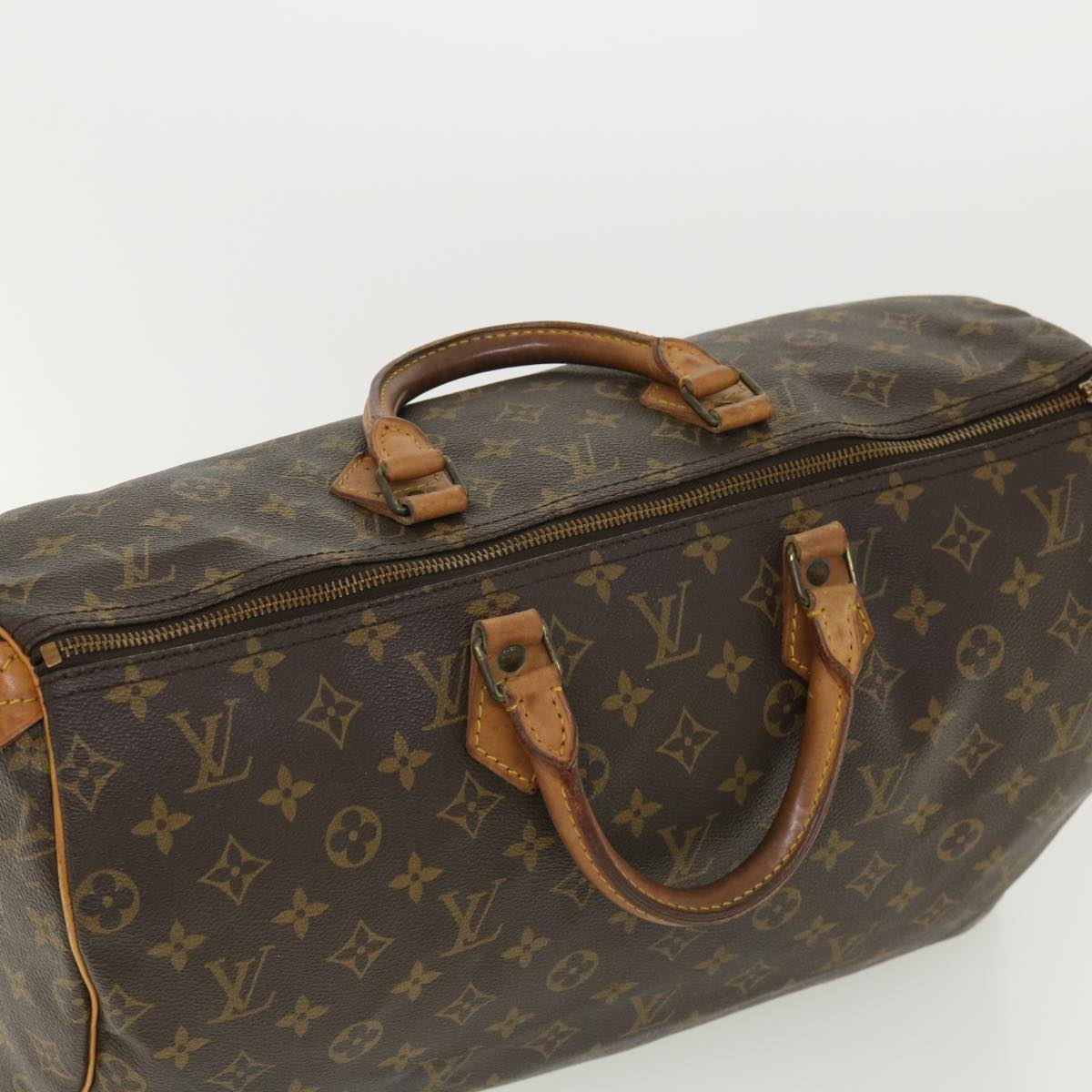 LOUIS VUITTON Monogram Speedy 40 Hand Bag M41522 LV 34833
