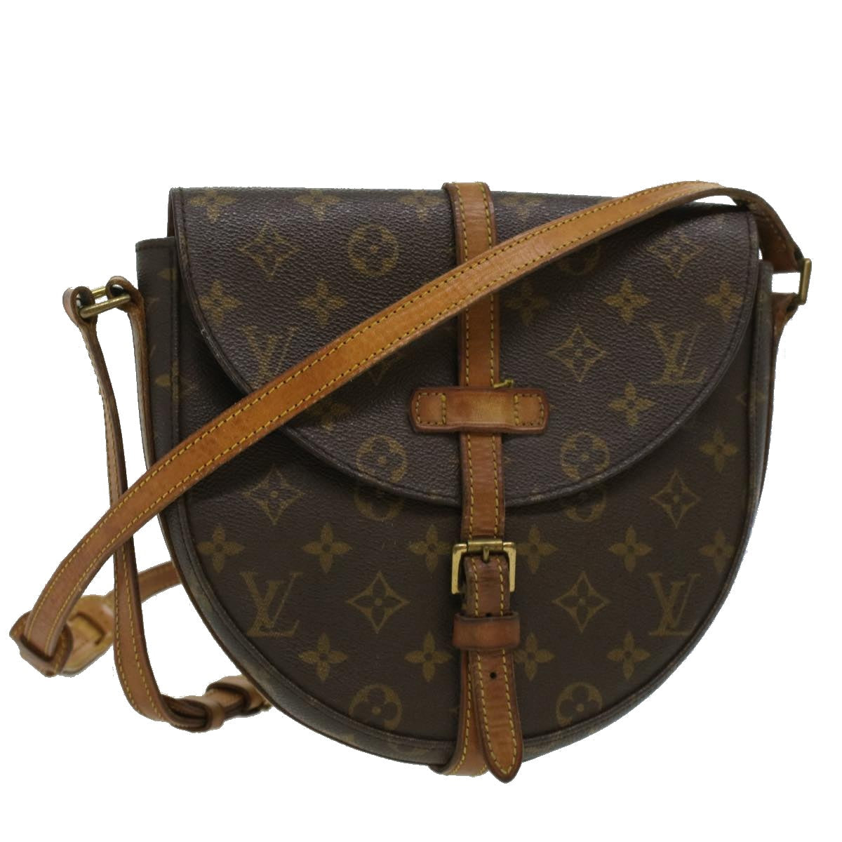 LOUIS VUITTON Monogram Jeune Fille PM Shoulder Bag M51227 LV 34842