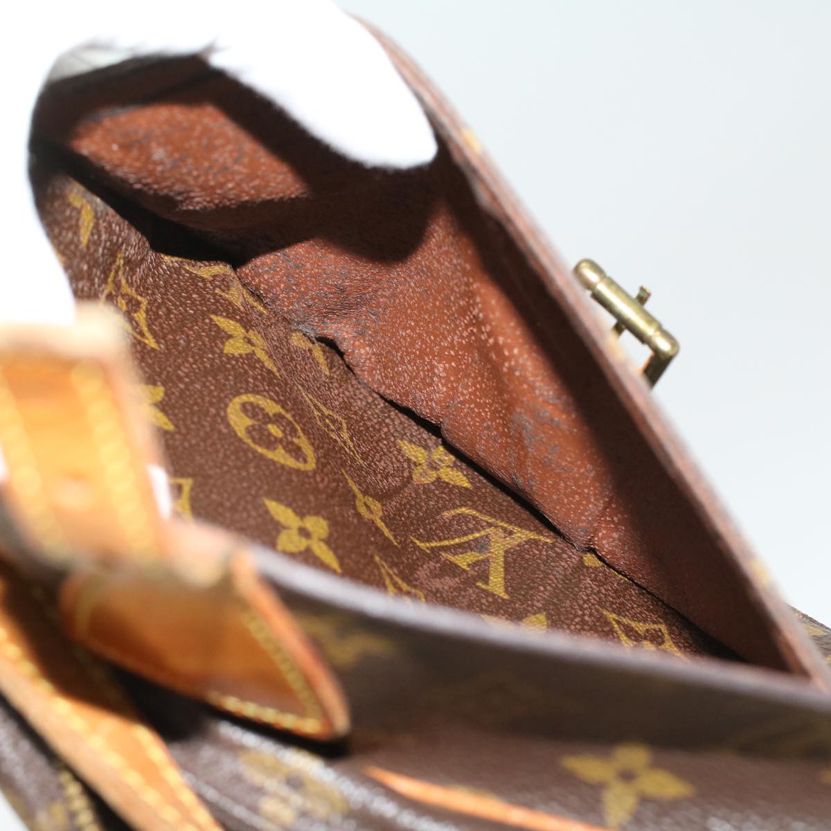 LOUIS VUITTON Monogram Jeune Fille PM Shoulder Bag M51227 LV 34842