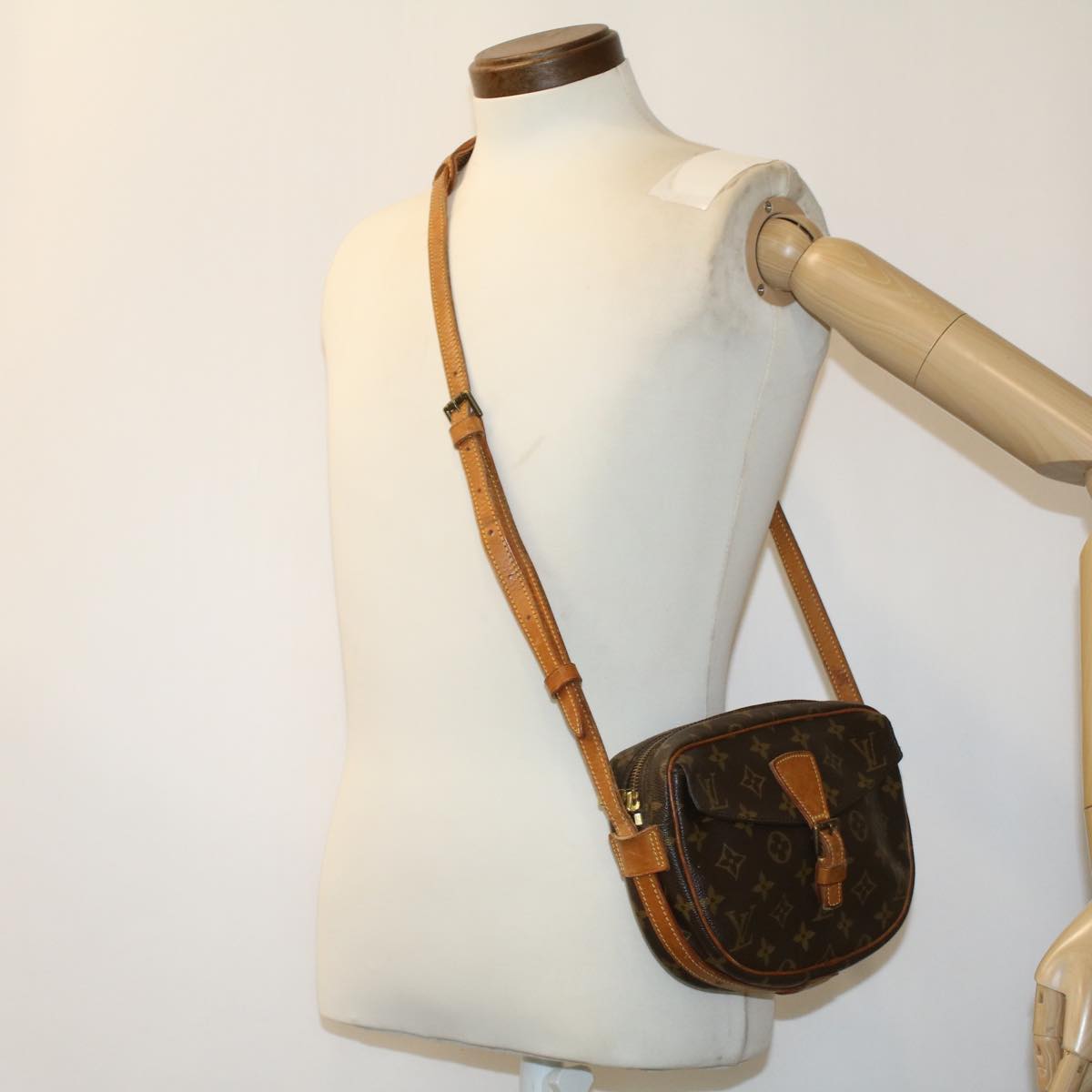 LOUIS VUITTON Monogram Jeune Fille PM Shoulder Bag M51227 LV 34842