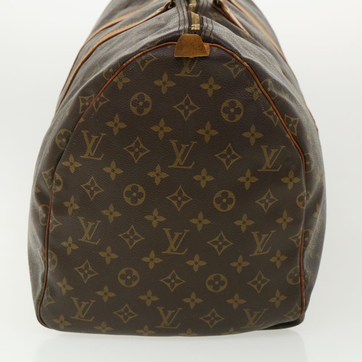 LOUIS VUITTON Monogram Keepall 55 Boston Bag M41424 LV 34848