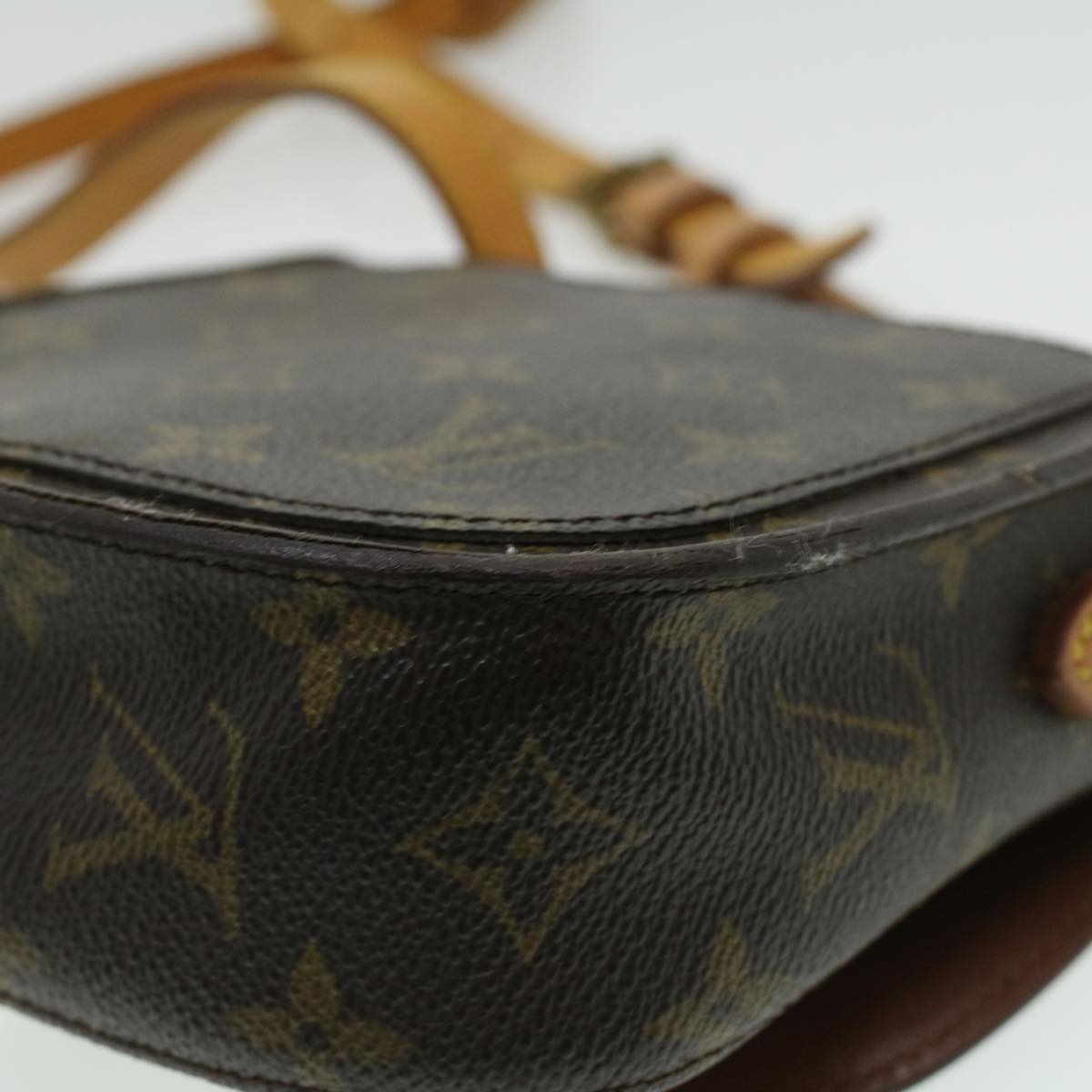 LOUIS VUITTON Monogram Saint Cloud PM Shoulder Bag M51244 LV 34852