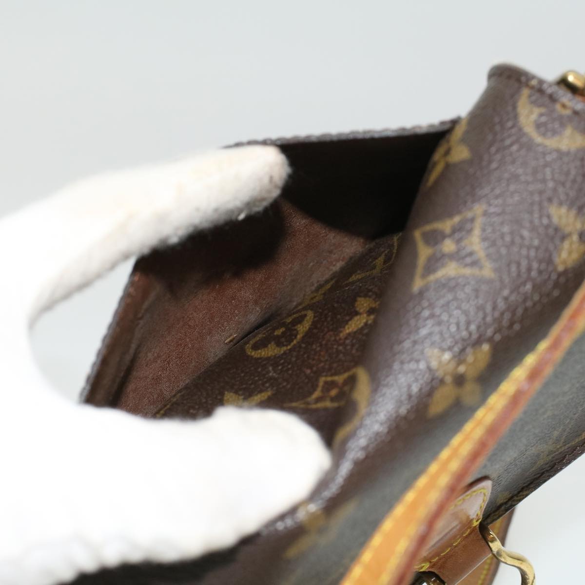 LOUIS VUITTON Monogram Saint Cloud PM Shoulder Bag M51244 LV 34852