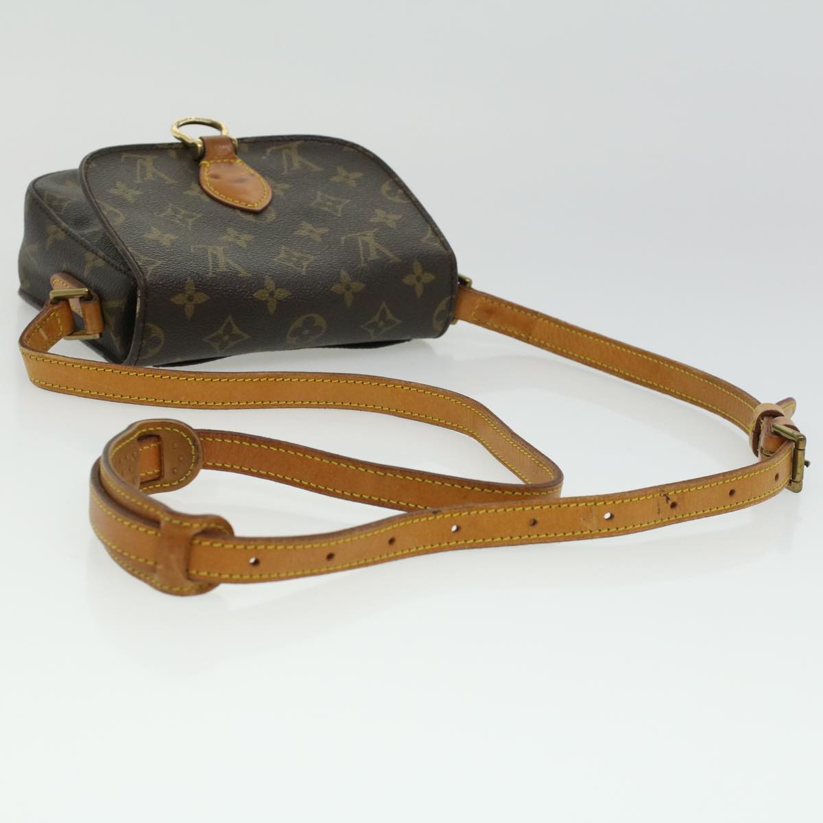 LOUIS VUITTON Monogram Saint Cloud PM Shoulder Bag M51244 LV 34852