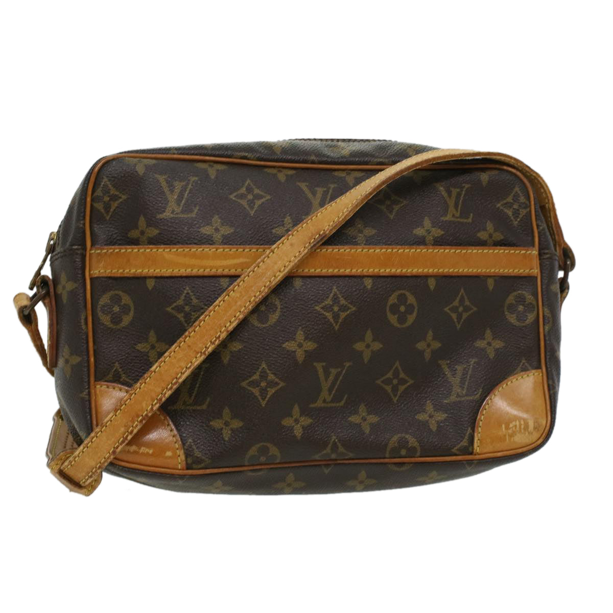 LOUIS VUITTON Monogram Trocadero 27 Shoulder Bag M51274 LV 34853