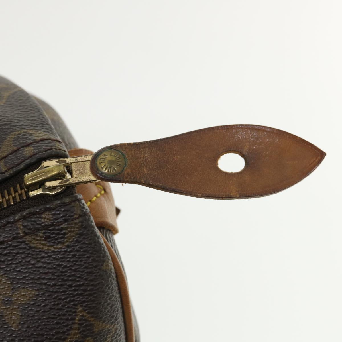 LOUIS VUITTON Monogram Speedy 35 Hand Bag M41524 LV 34854