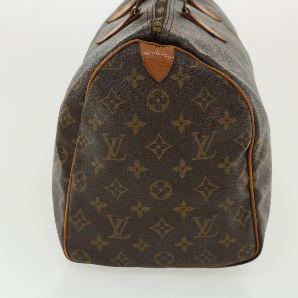 LOUIS VUITTON Monogram Speedy 35 Hand Bag M41524 LV 34854