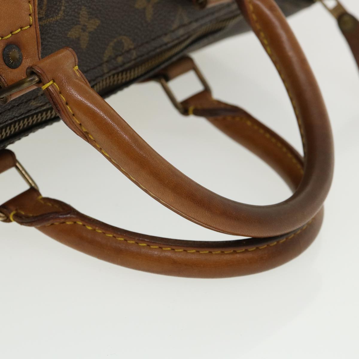LOUIS VUITTON Monogram Speedy 35 Hand Bag M41524 LV 34854