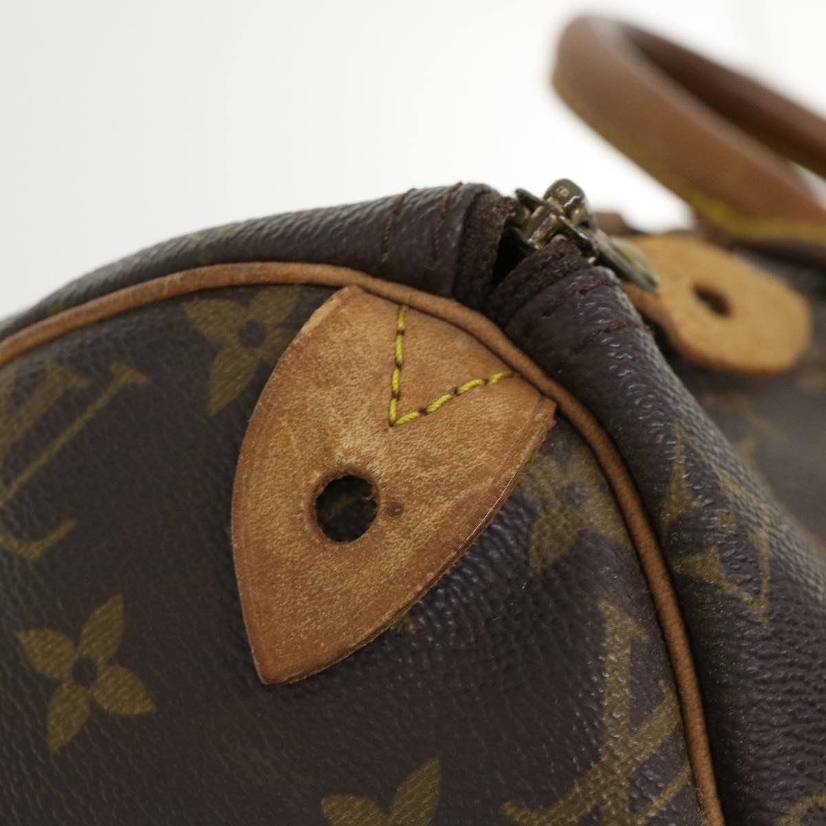 LOUIS VUITTON Monogram Speedy 40 Hand Bag M41522 LV 34860