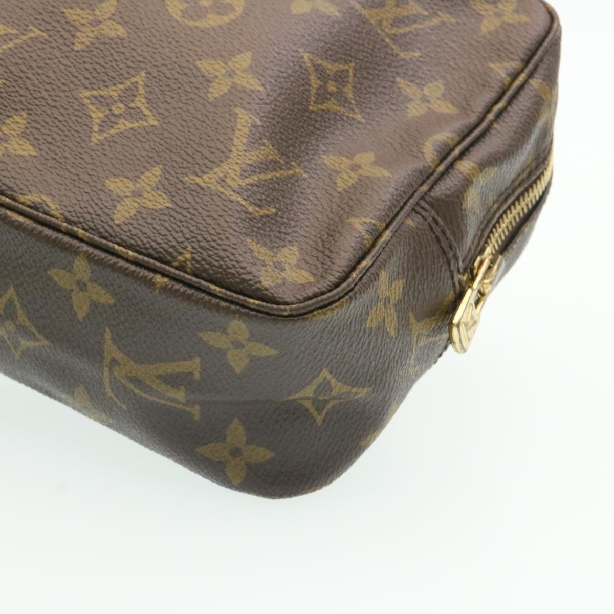 LOUIS VUITTON Monogram Trousse Toilette 23 Clutch Bag M47524 LV 34885