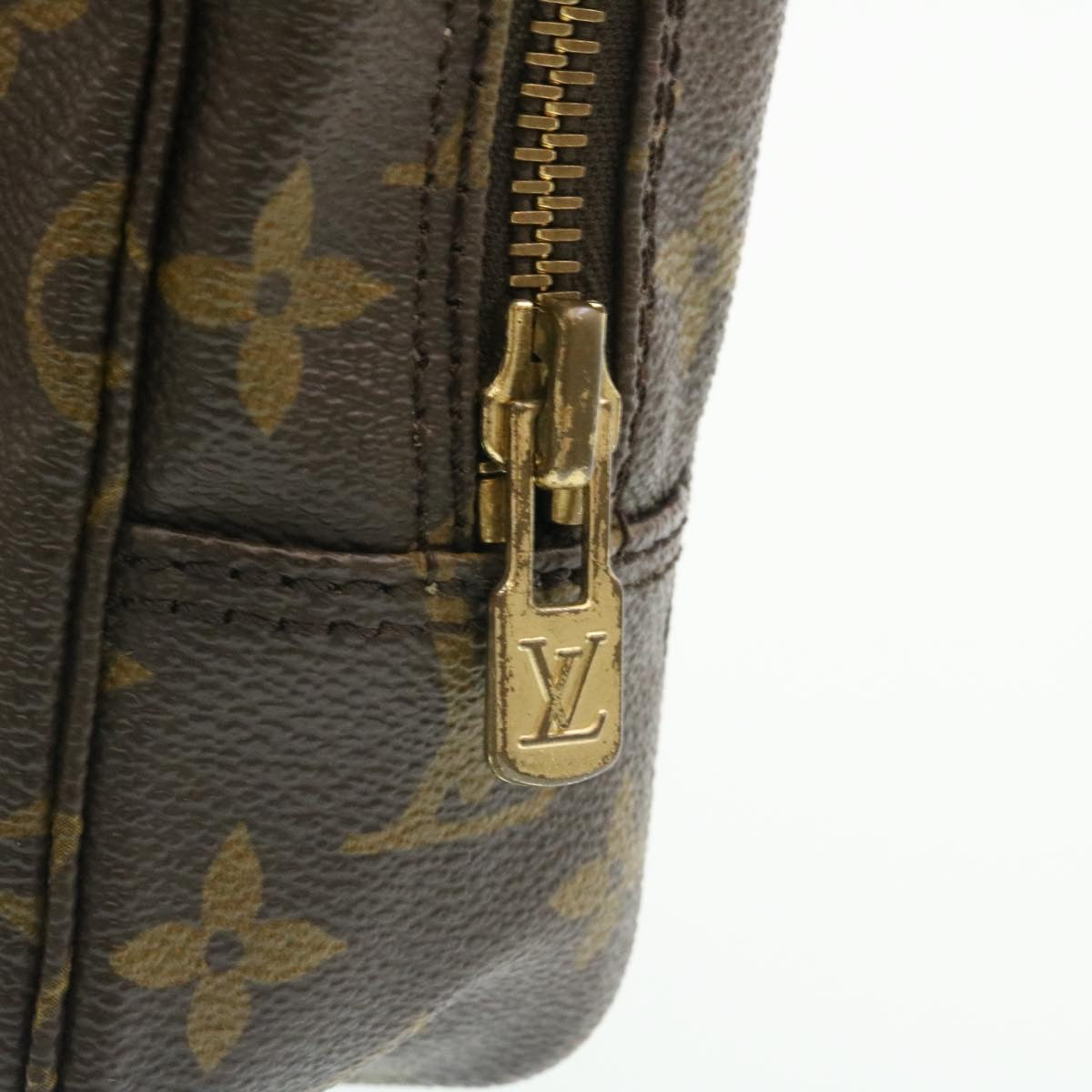LOUIS VUITTON Monogram Trousse Toilette 23 Clutch Bag M47524 LV 34885