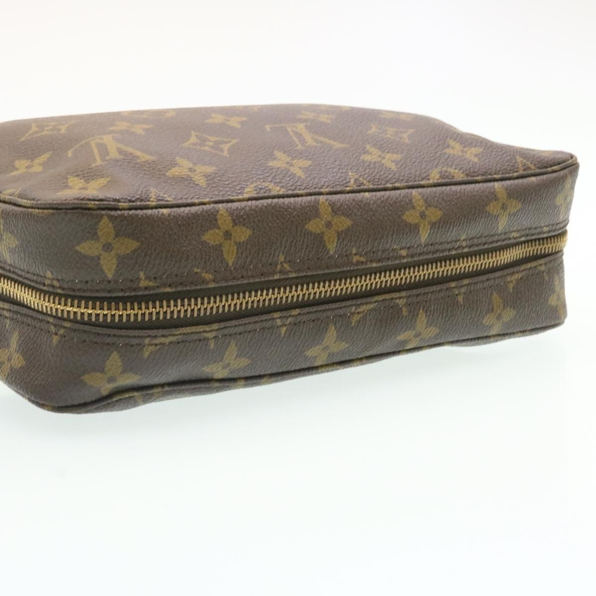 LOUIS VUITTON Monogram Trousse Toilette 23 Clutch Bag M47524 LV 34885