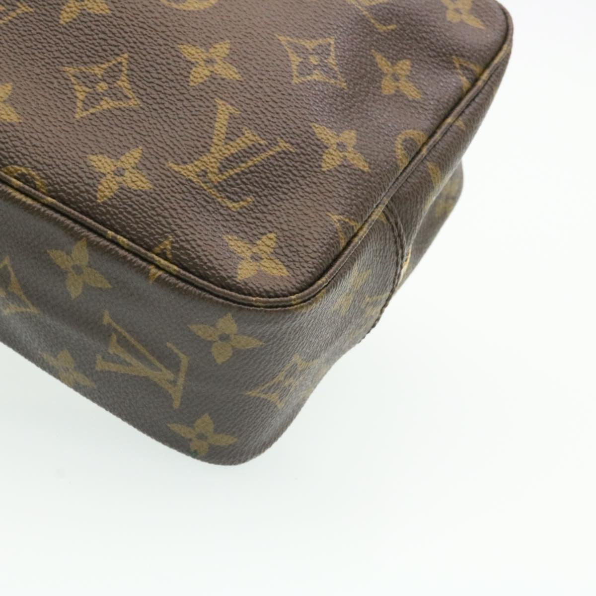 LOUIS VUITTON Monogram Trousse Toilette 23 Clutch Bag M47524 LV 34885