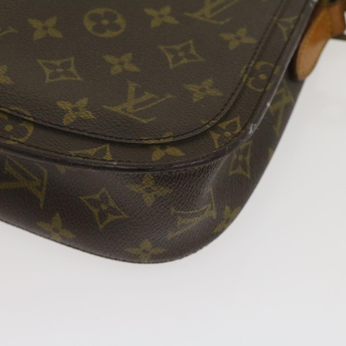 LOUIS VUITTON Monogram Saint Cloud GM Shoulder Bag Vintage M51242 LV ny068