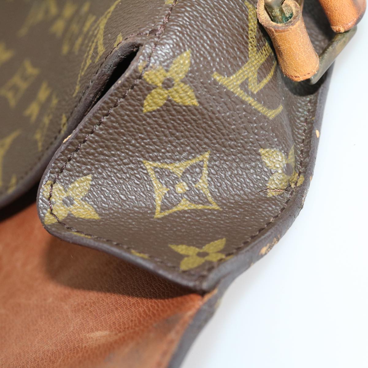 LOUIS VUITTON Monogram Saint Cloud GM Shoulder Bag Vintage M51242 LV ny068