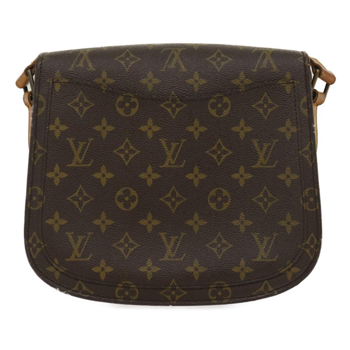 LOUIS VUITTON Monogram Saint Cloud GM Shoulder Bag Vintage M51242 LV ny068