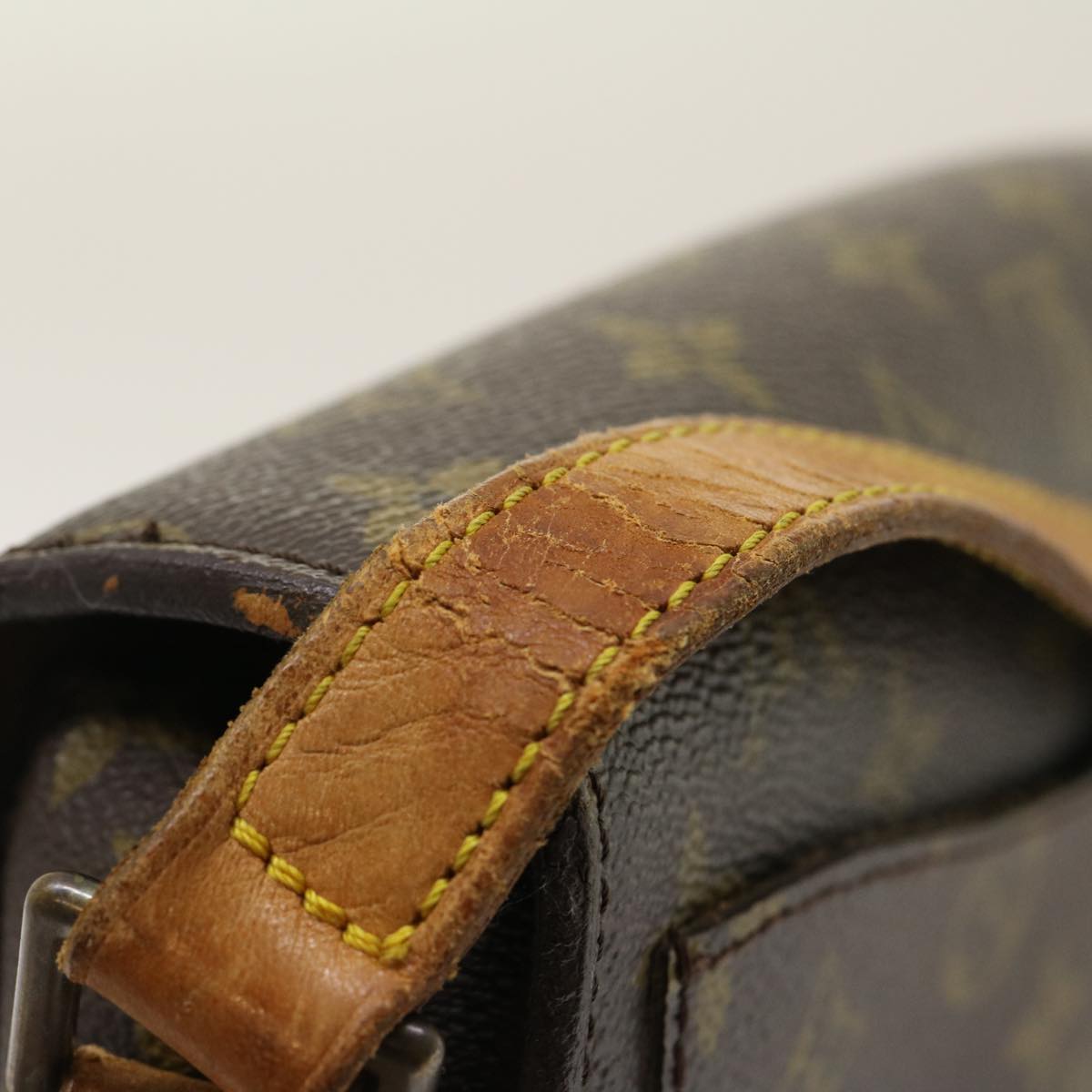LOUIS VUITTON Monogram Saint Cloud GM Shoulder Bag Vintage M51242 LV ny068