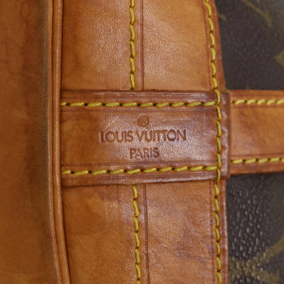 LOUIS VUITTON Monogram Noe Shoulder Bag M42224 LV ny171