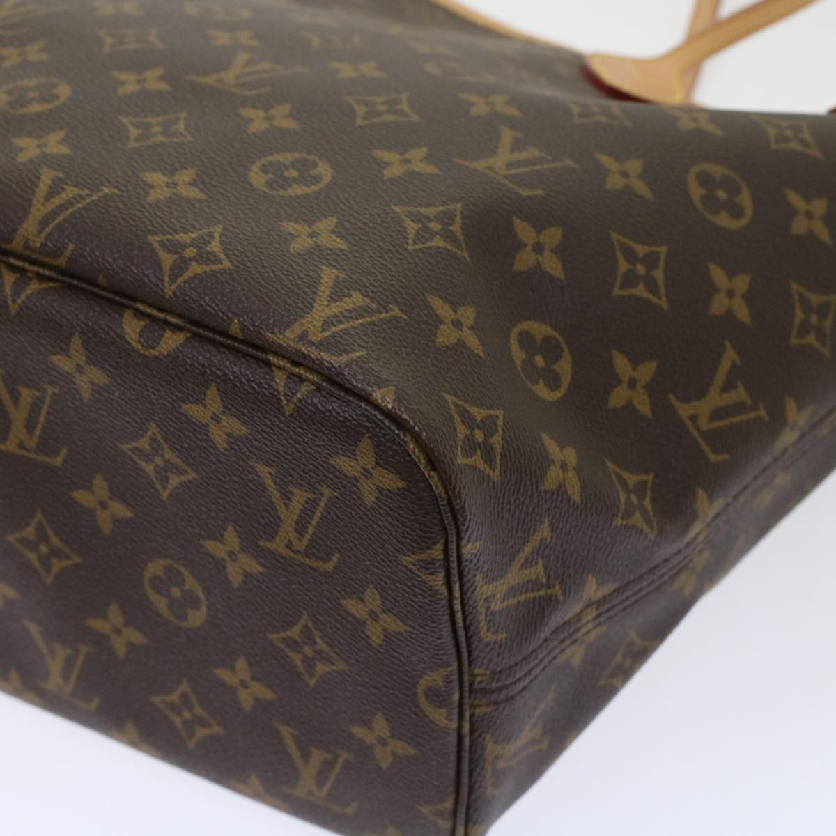 LOUIS VUITTON Monogram Neverfull MM Tote Bag M40156 LV ny252