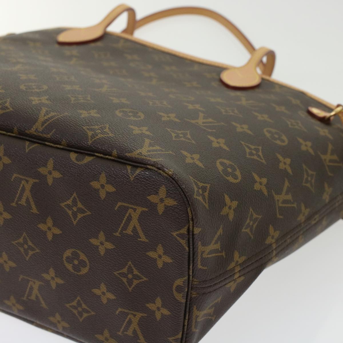 LOUIS VUITTON Monogram Neverfull MM Tote Bag M40156 LV ny252