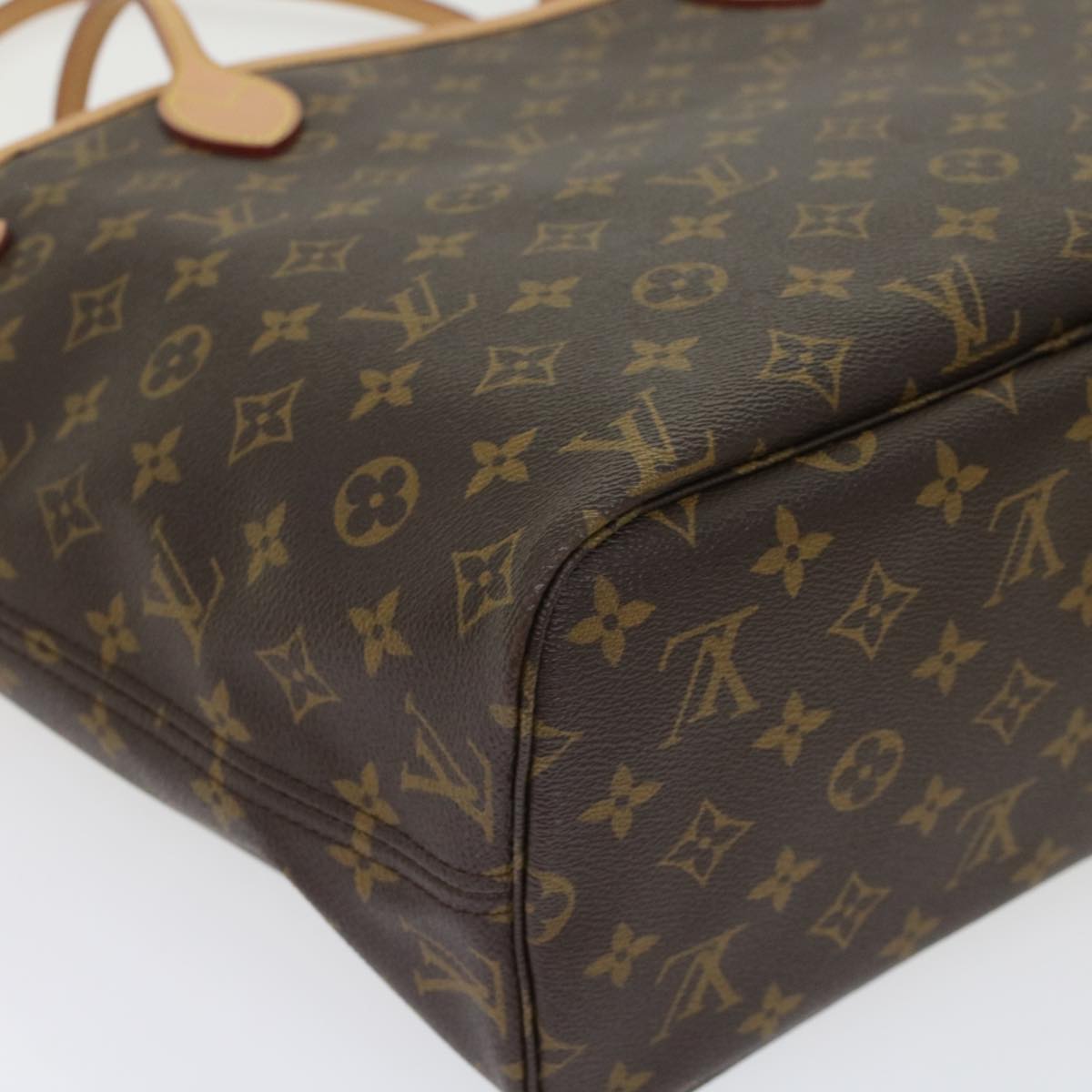LOUIS VUITTON Monogram Neverfull MM Tote Bag M40156 LV ny252