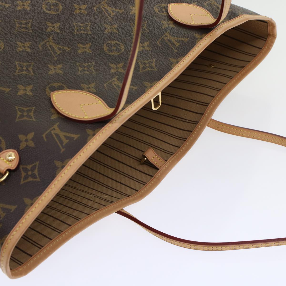 LOUIS VUITTON Monogram Neverfull MM Tote Bag M40156 LV ny252