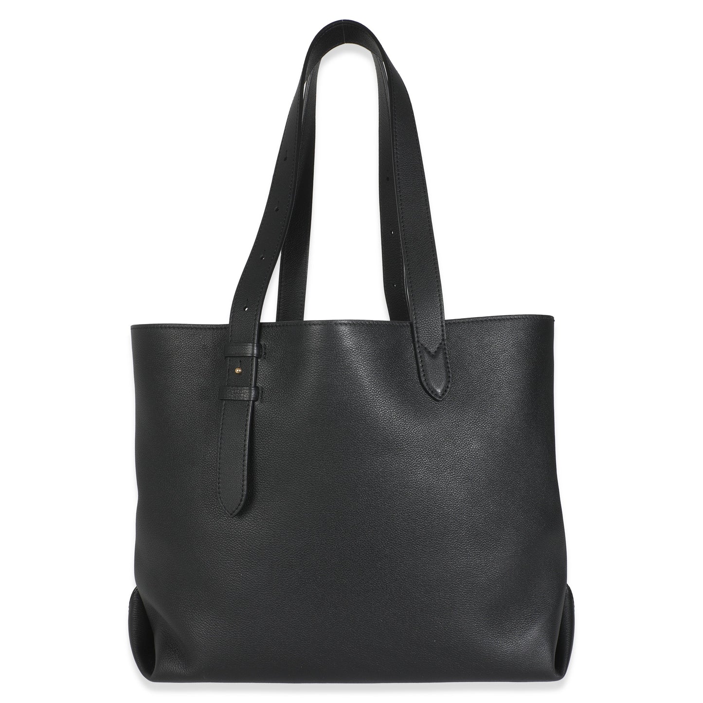 Louis Vuitton Black Grained Calfskin Low Key Cabas MM