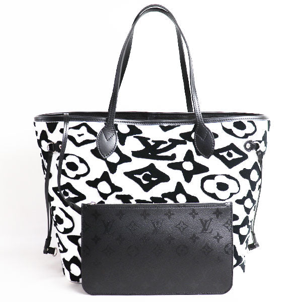 Louis Vuitton Neverfull MM Monogram Graffiti Tote Bag