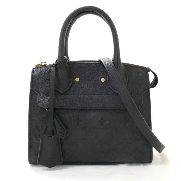 Louis Vuitton Pont Neuf MINI 2Way Shoulder Bag Black