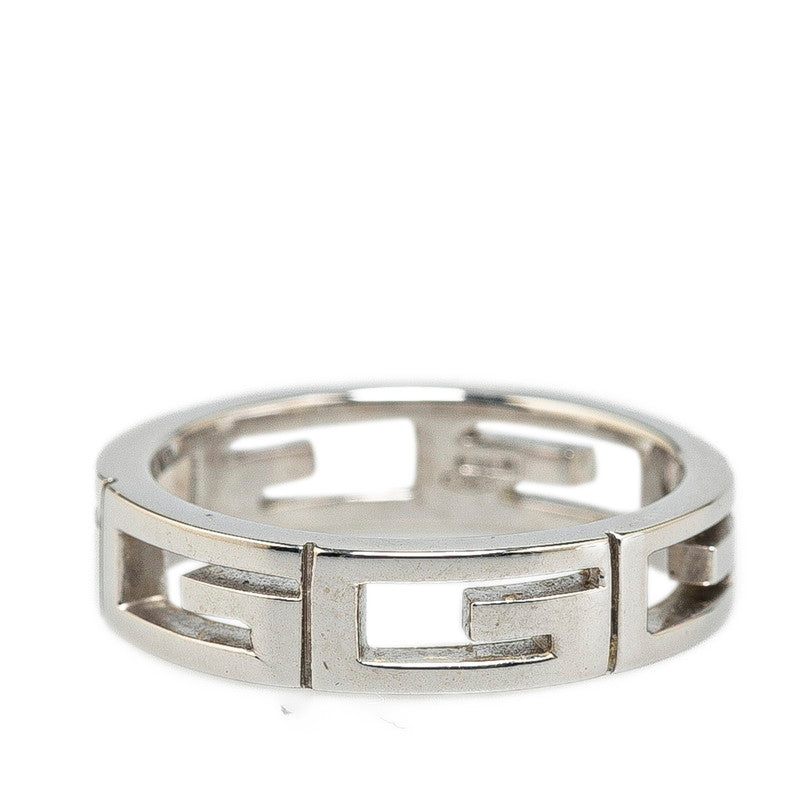 Luxury Gucci Trending 2025 K18WG White Gold Ring