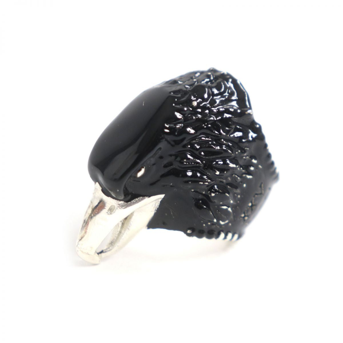 Luxury Gucci Trending 2025 AG925 Eagle Head Ring Silver