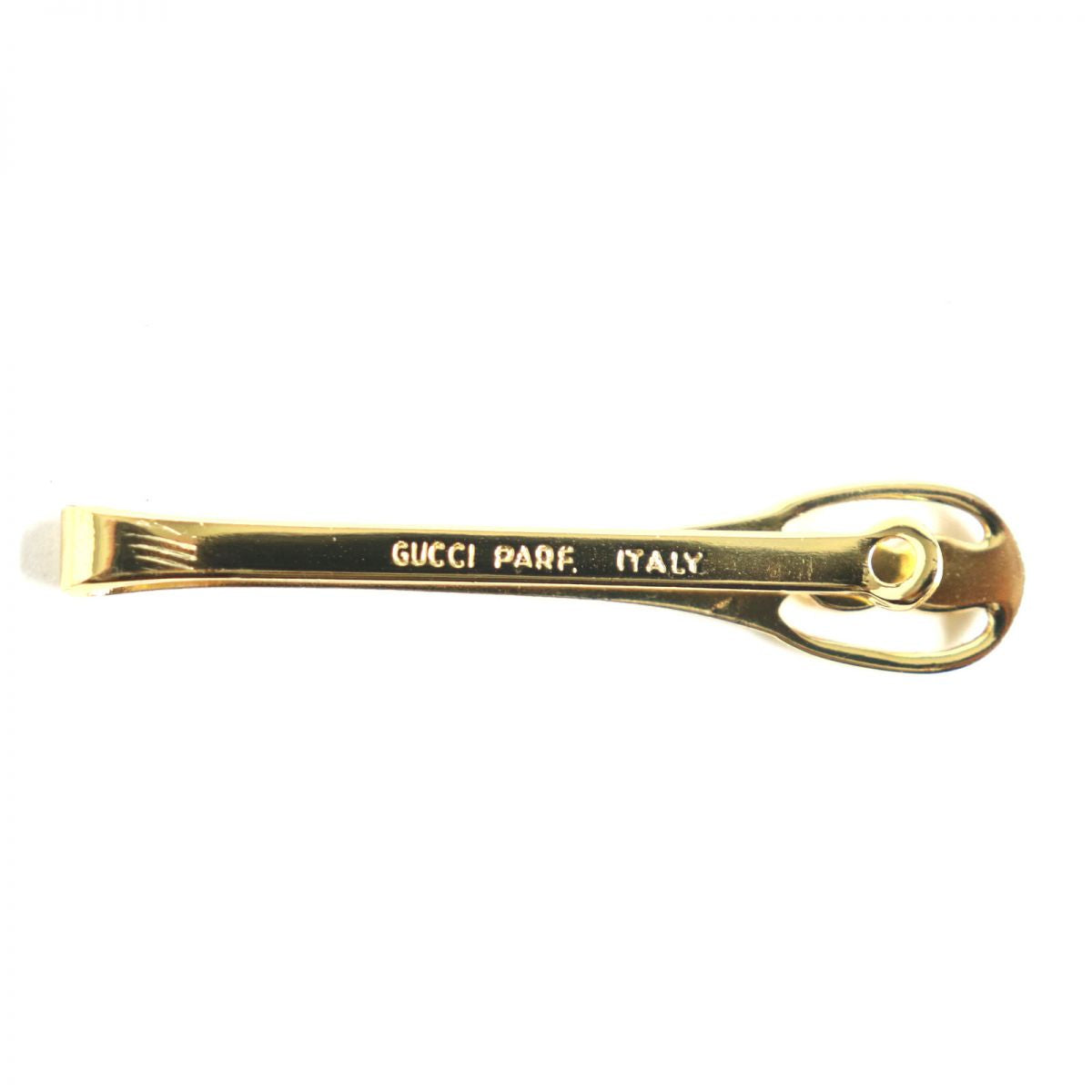 Luxury Gucci Trending 2025 Vintage GG Logo Tie Pin Clip Bar