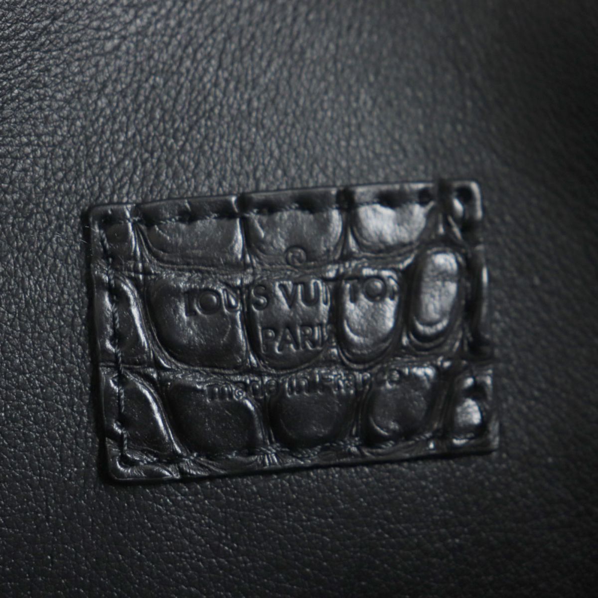 Louis Vuitton Soft Trunk Crocodile Shoulder Bag