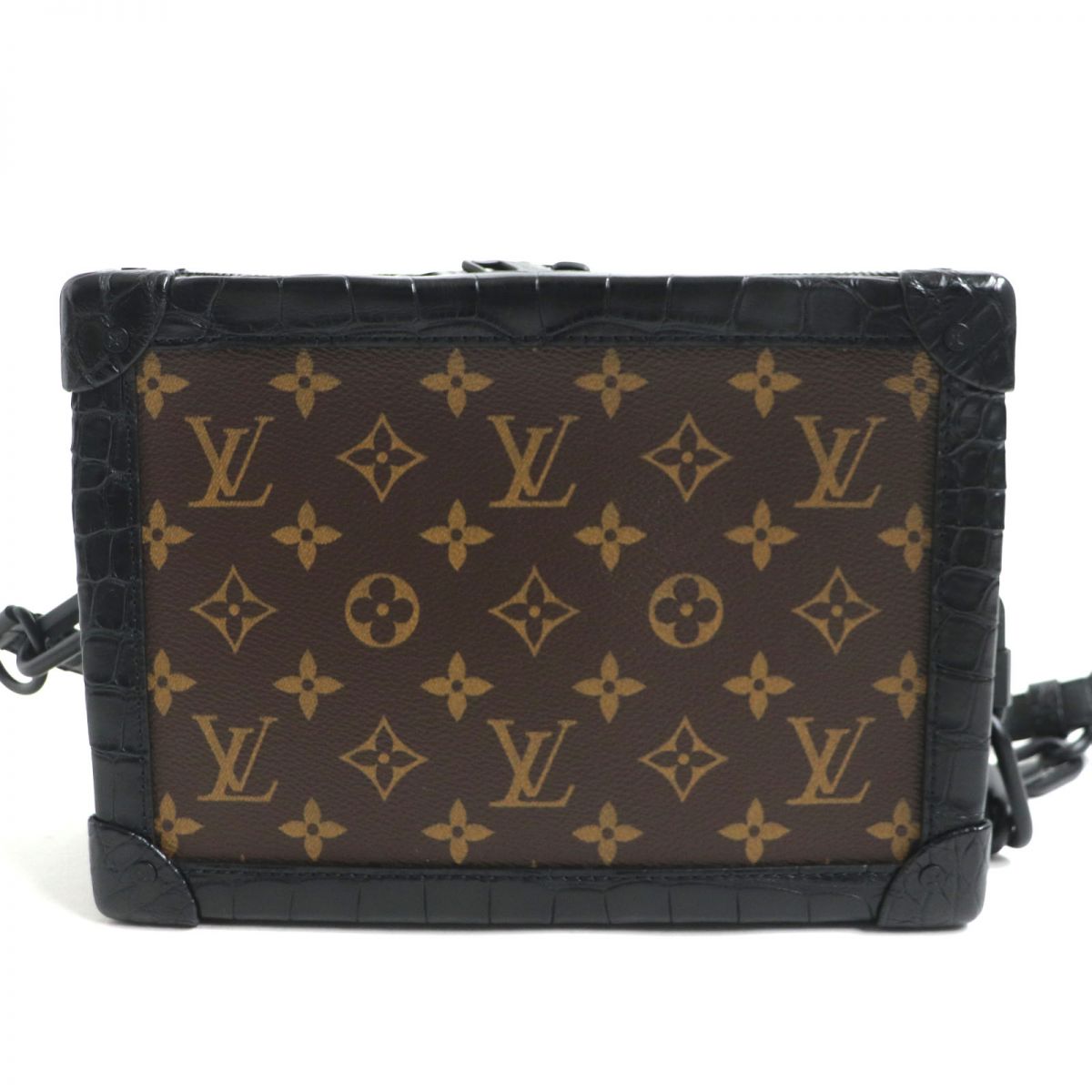 Louis Vuitton Soft Trunk Crocodile Shoulder Bag