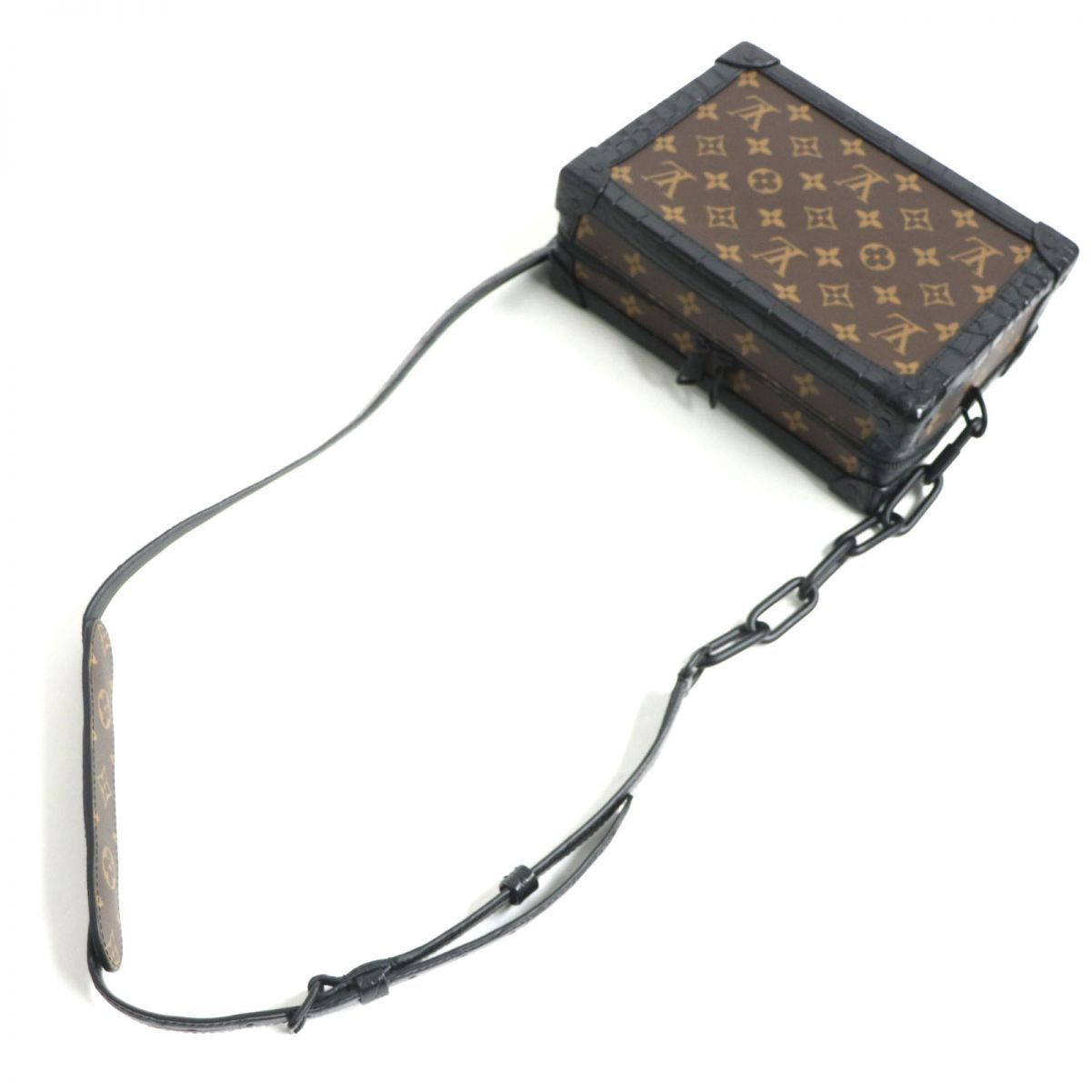 Louis Vuitton Soft Trunk Crocodile Shoulder Bag