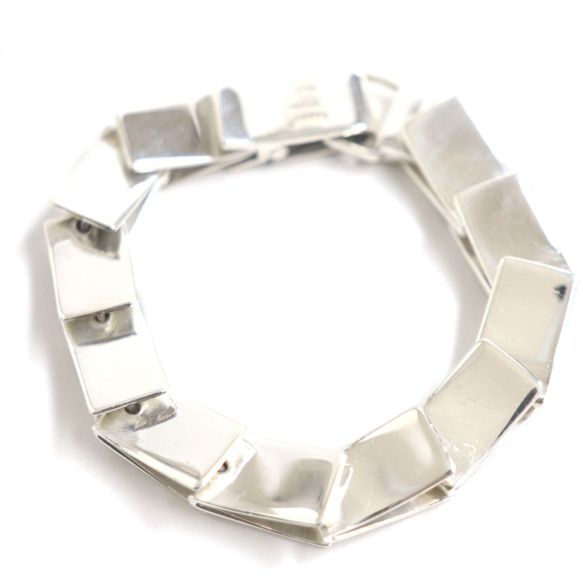 Luxury Gucci Trending 2025 Vintage 925 Silver Fish Plate Bracelet