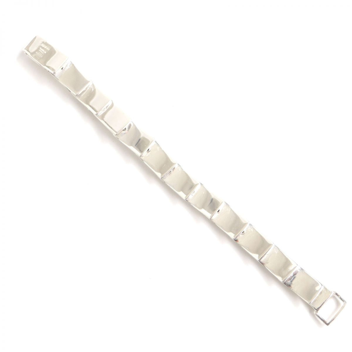 Luxury Gucci Trending 2025 Vintage 925 Silver Fish Plate Bracelet