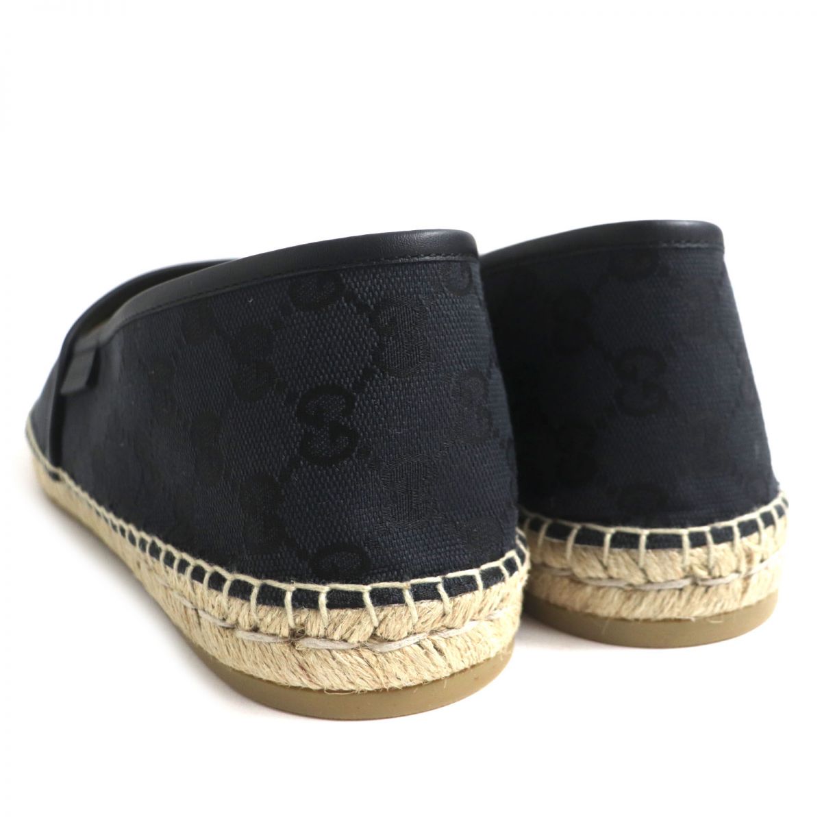 Luxury Gucci Trending 2025 GG Canvas Leather Espadrilles Slip-On Shoes