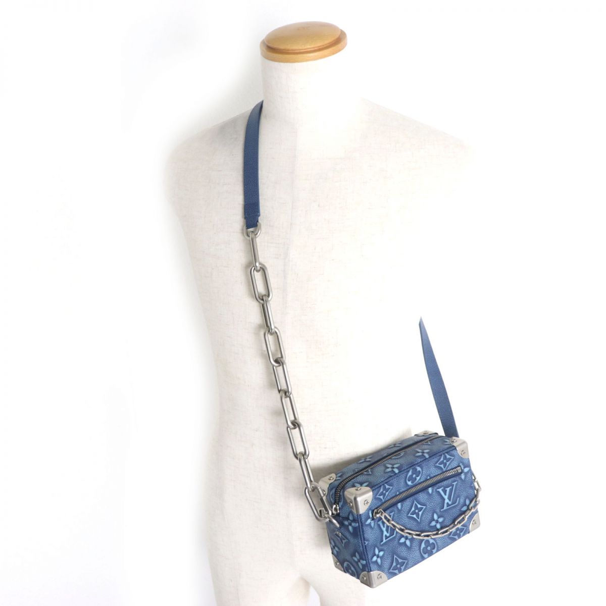 Louis Vuitton Mini Soft Trunk Monogram Leather Bag