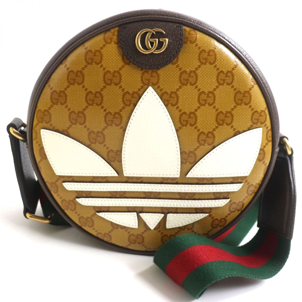 Luxury Gucci Trending 2025 x Adidas Ophidia GG Crystal Shoulder Bag